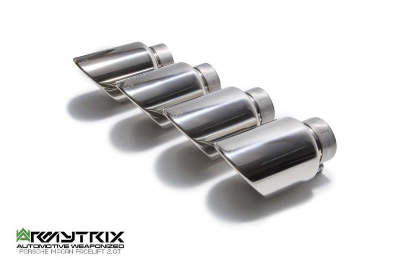 Armytrix Stainless Steel Valvetronic Cat Back Exhaust System Porsche Macan 2.0T 18+ (Facelift)