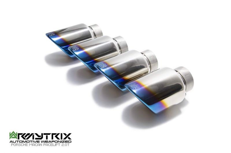 Armytrix Stainless Steel Valvetronic Cat Back Exhaust System Porsche Macan 2.0T 18+ (Facelift)