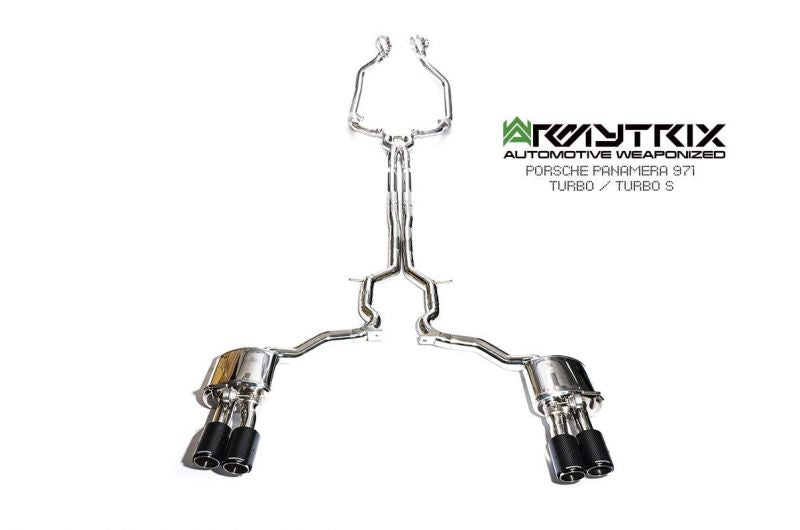 Armytrix Stainless Steel Valvetronic Cat Back Exhaust System