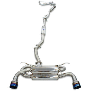 R400 70mm Engine Back Exhaust w/PSR Unequal Headers - Subaru BRZ & Toyota 86 12 - 21, 22+ - Nine Motorsport