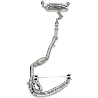 R400 70mm Engine Back Exhaust w/PSR Unequal Headers - Subaru BRZ & Toyota 86 12 - 21, 22+ - Nine Motorsport