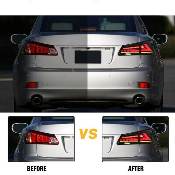 2005-2013 LEXUS IS250 IS350 ISF DYNAMIC LED TAIL LIGHTS