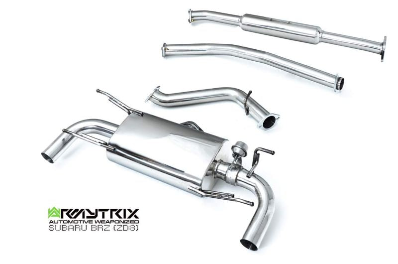 Armytrix Stainless Steel Valvetronic Cat Back Exhaust System Toyota GR86 ZN8 22+/Subaru BRZ ZD8 22+