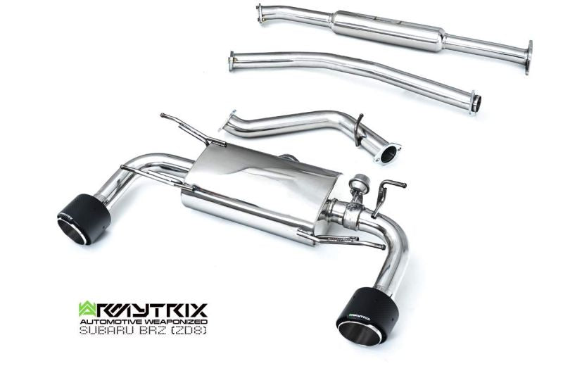 Armytrix Stainless Steel Valvetronic Cat Back Exhaust System Toyota GR86 ZN8 22+/Subaru BRZ ZD8 22+