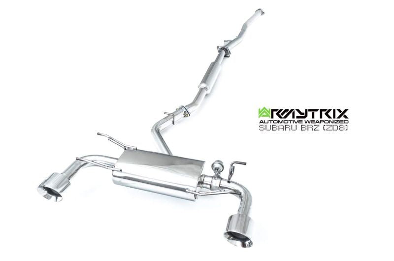 Armytrix Stainless Steel Valvetronic Cat Back Exhaust System Toyota GR86 ZN8 22+/Subaru BRZ ZD8 22+