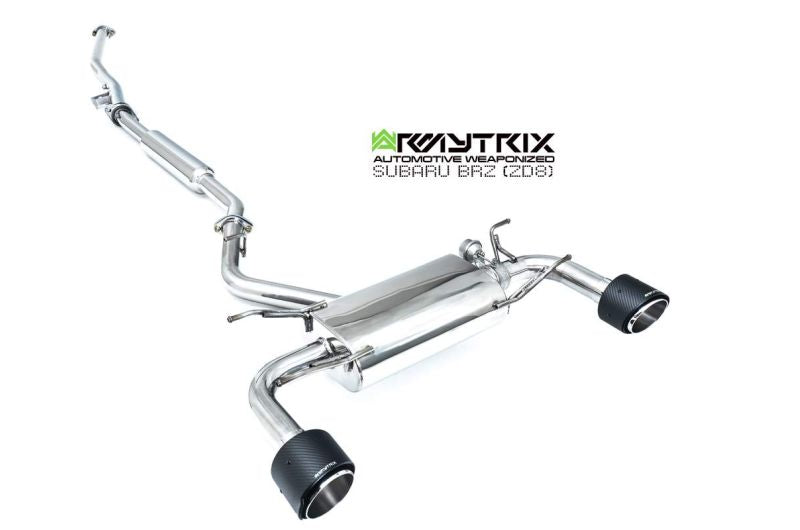 Armytrix Stainless Steel Valvetronic Cat Back Exhaust System Toyota GR86 ZN8 22+/Subaru BRZ ZD8 22+
