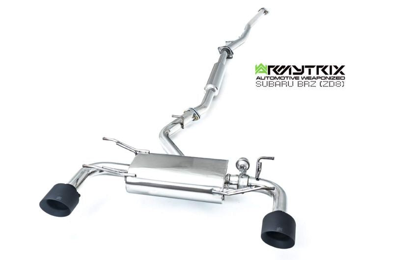 Armytrix Stainless Steel Valvetronic Cat Back Exhaust System Toyota GR86 ZN8 22+/Subaru BRZ ZD8 22+