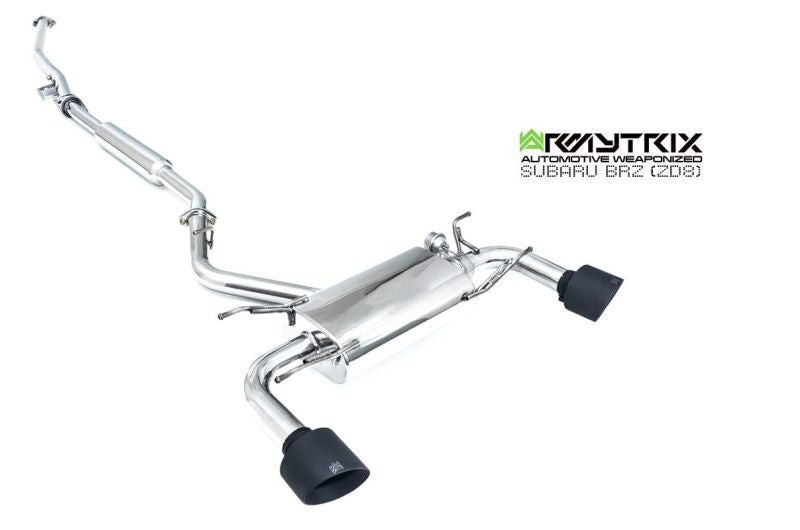Armytrix Stainless Steel Valvetronic Cat Back Exhaust System Toyota GR86 ZN8 22+/Subaru BRZ ZD8 22+