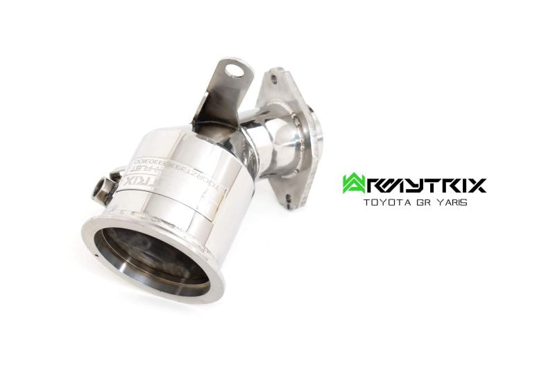 Armytrix Stainless Steel Valvetronic Turbo Back Exhaust System - Ceramic Coated Downpipe Toyota GR Yaris Track Edition 20+