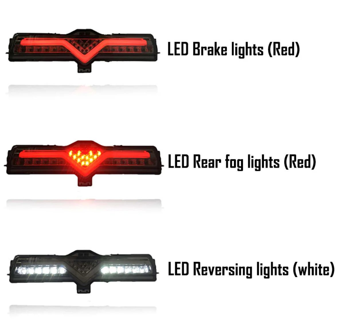 Valenti Style Rear Reverse/ Fog Light (Red) For Toyota 86 ZN6 and Subaru BRZ (12 - 21) - Nine Motorsport