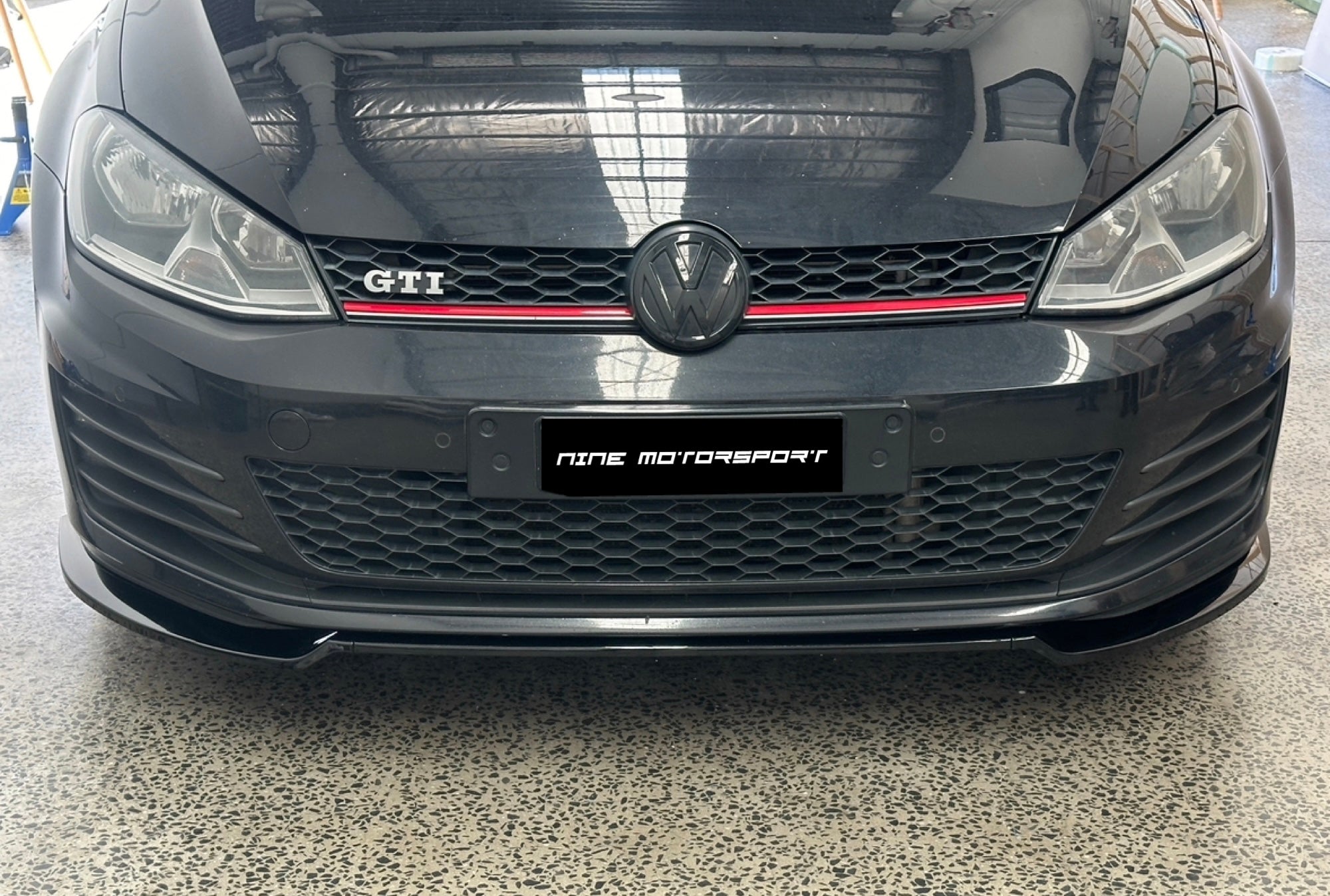 Volkswagen GOLF 7/7.5 GTI/R Front Lip - Nine Motorsport