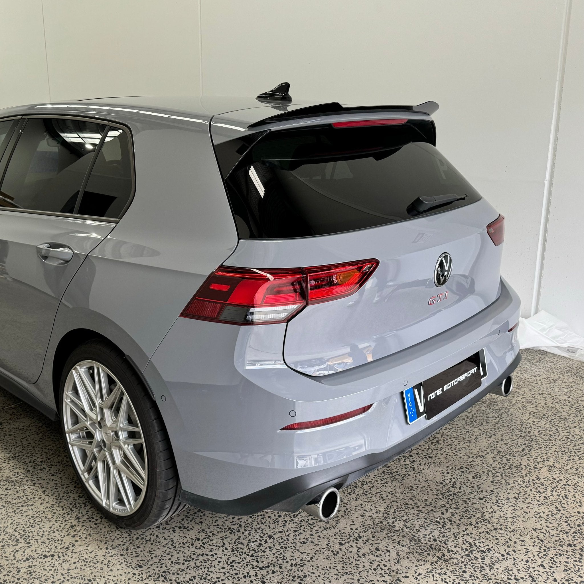 Volkswagen GOLF 8 GTI/R Rear Spoiler Version 2 - Nine Motorsport
